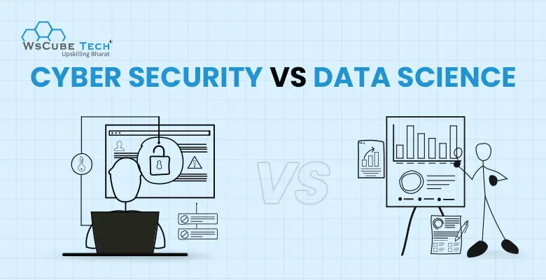 Scope of Data Science vs Cyber Security career comparison chart