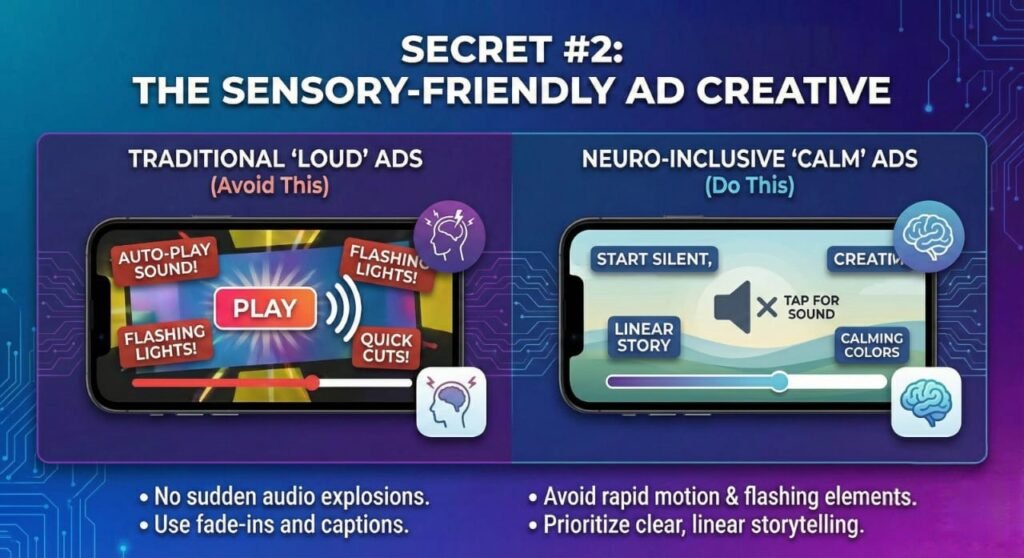  Screenshot of an app interface optimized for neurodivergent app marketing with a clean layout]